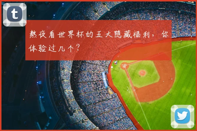 熬夜看世界杯的五大隐藏福利,你体验过几个?