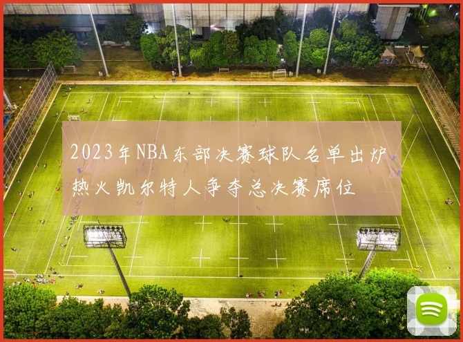 2023年NBA东部决赛球队名单出炉 热火凯尔特人争夺总决赛席位