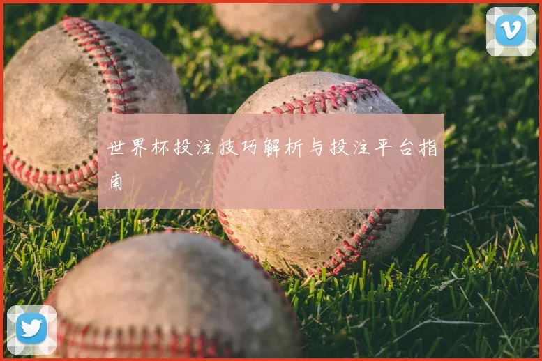 世界杯投注技巧解析与投注平台指南